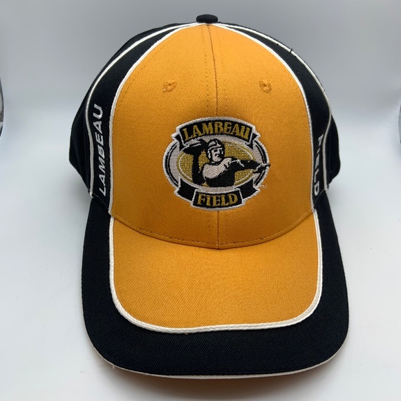 Gear For Sports Lambeau Field Green Bay Packers Football Yellow/Black Hat - Picture 3 of 15